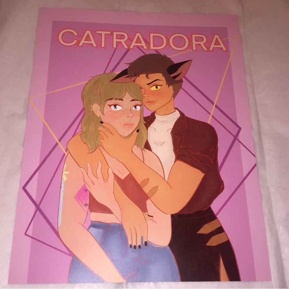 She-Ra and the Princesses of Power- Catradora Anime Art Print